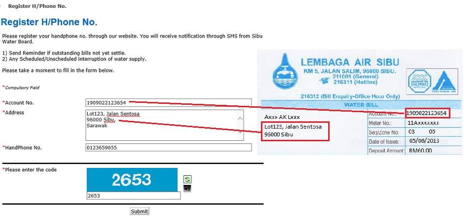 Handphone Registration Guideline